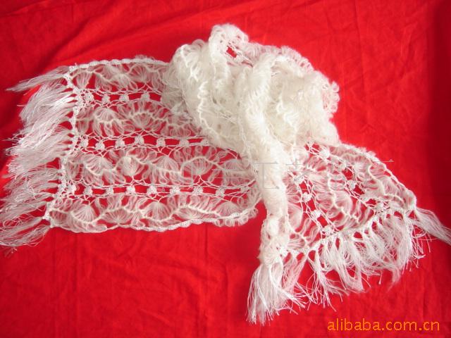 手钩服装.手工服装.花边.手工花.勾衣.围巾