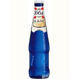 纯进口法国克伦堡凯旋1664白啤酒蓝瓶330ml24瓶