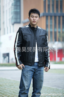 真服装厂家2011男式新款原单SLECTED羊皮气夹克外套