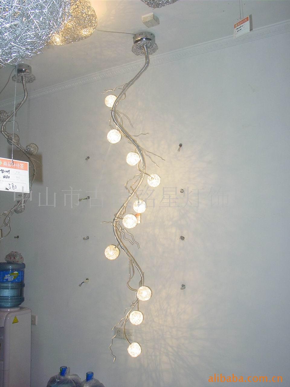 铝灯,铝罩,工艺品,藤制品,现代