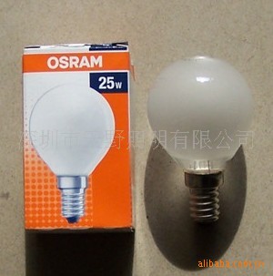 OSRAMŷ˾ʱ׼PεE14Сݿĥɰ25W/40W/60W