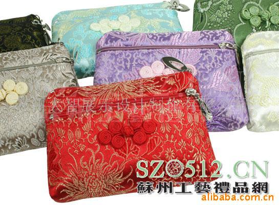 批发sb483织锦双层小钱包,女包,工艺包