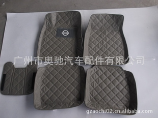 日产轩逸环保超纤皮革汽车脚垫车3D大包围