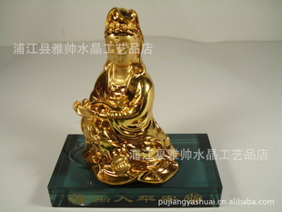 镀金佛系列水晶香水汽车内饰装潢美容用品批发价格