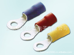 进口富士PVC护套绝缘圆形冷压端子(图)/线鼻子