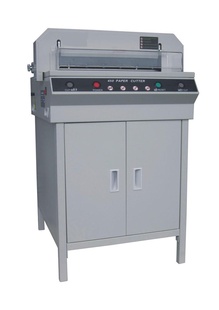 特价450宽度切纸机电动切纸机ZX-450V+带安全机罩