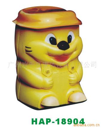 卡通动物垃圾桶