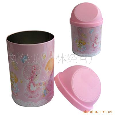 圆形铁皮你杂物筒新奇特小商品