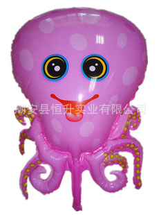 闪亮牌章鱼气球,直升飞机气球,广告气球.打击棒,动物气球,