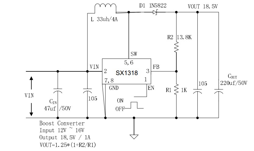 5Vת12V1AѹоƬ12V24V28V36