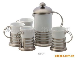 爱尔兰不锈钢陶瓷咖啡杯冲茶器