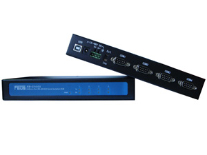 USB转4口RS-485/422(带2KV光电隔离)转换器