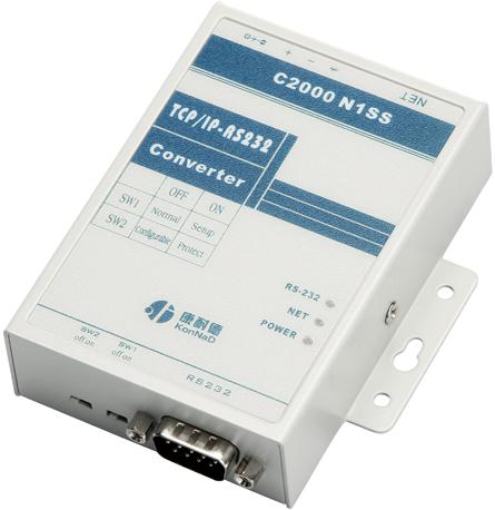 康耐德C2000N1SS,RS232转TCP(单串口)
