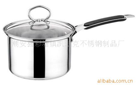 批发不锈钢锅、奶锅、餐具锅、礼品锅