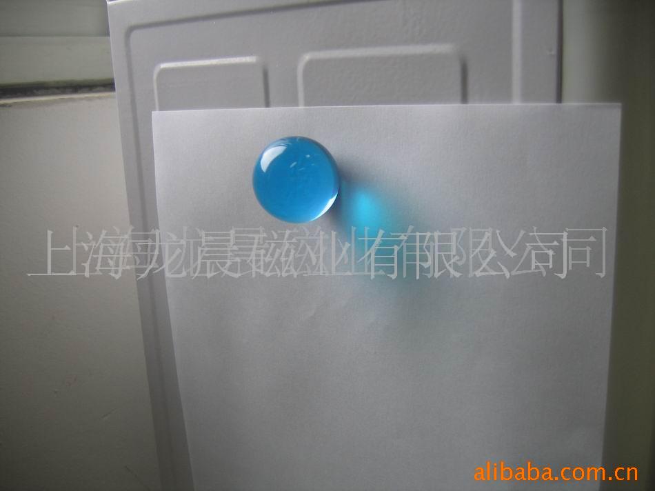 彩亚克力磁性球,橡胶磁,箱贴,磁性本(图)