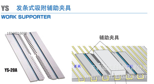 YS-1磁性夹具尺寸150*45*4日本强力KANETEC