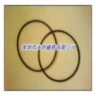 橡胶磁环强力磁环双面多极冲磁磁环冲压磁环