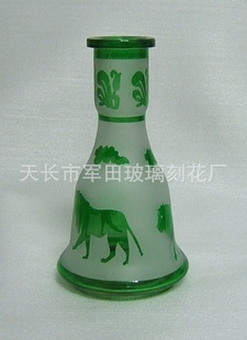 中号玻璃喷砂水*瓶*