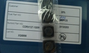 ƬCDRH127-100uH(101)εйʵ12*12*7