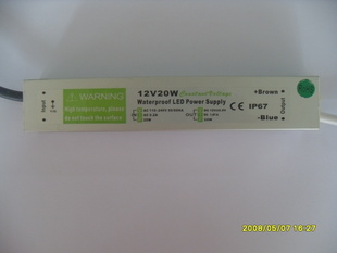 LED防水电源,20W12V1.67A,厂家直销,恒压电源