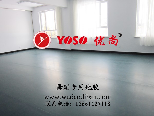 舞蹈形体房塑胶地板,PVC舞蹈形体房