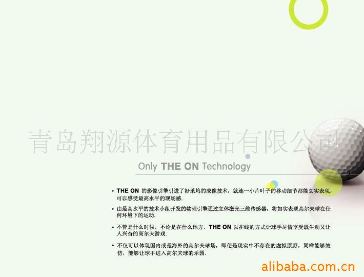 THEON室内模拟高尔夫练习器