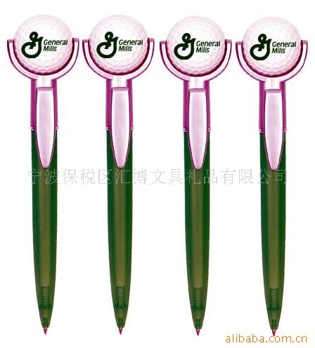 高尔夫球工艺品,促销广告笔礼品文具(图)