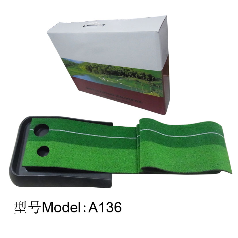 厂家大量直销高尔夫推杆练习器A136