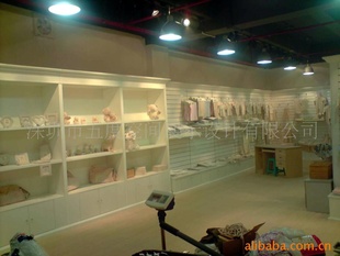 婴幼儿用品展柜、婴幼儿用品展示架、展示展厅设计制作