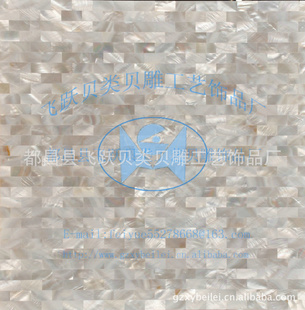 FY-A001淡水贝工字形密拼板10X20mm.