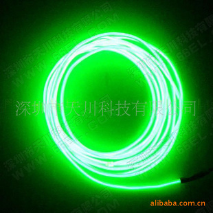 EL发光线(荧光绿)EL冷光线EL发光产品EL冷光产品生产厂家