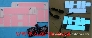 el冷光片制作、仪器仪表、冷光片、el冷光片、el背光源