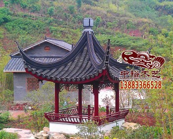 重庆仿古亭子里在重庆中裕木艺