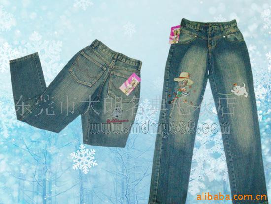 牛仔裤库存服装服装服装库存(图)