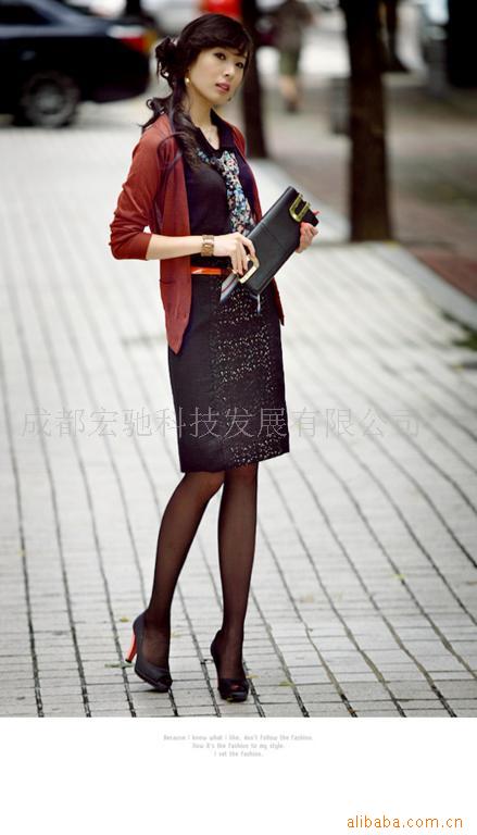 韩国SZ红百搭外套开衫外套毛衣服装