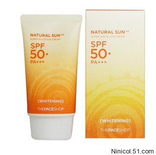 TheFaceShopȻⳬˬͷɹ˪SPF50+PA+++