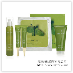 特价批发shis`r|氏茶树控油洗面奶爽肤水乳液套组