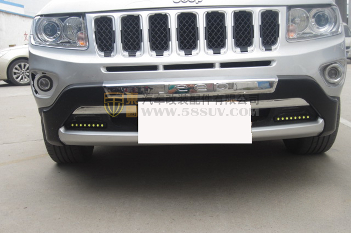 JEEP12款指南者前后护杠,指南者塑胶护杠
