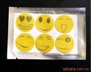 2010新款*微笑强效型驱蚊贴驱蚊片防蚊贴
