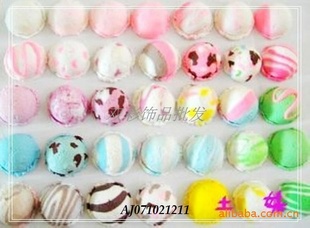 批发软陶激凌球,韩国手机美容饰品配件
