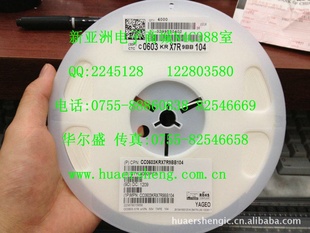 C0603KRX7R9BB1040603-104K-100NF-0.1UF4000/60Ԫ