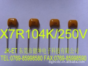 ңϣȣȫϵжʯIIX7R104K/250V