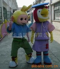 卡通服装,大型卡通人偶,动漫人物服饰,毛绒玩具