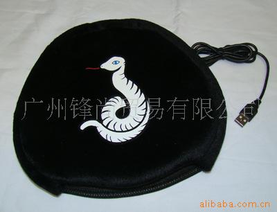 USB鼠标垫12生肖的保暖的