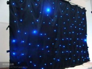 LED星空幕布星空布背景布婚庆星空布剧院