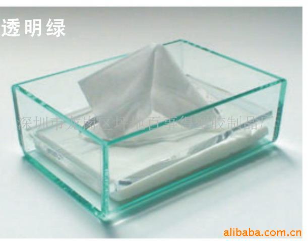 有机玻璃纸巾盒(展架,陈列架