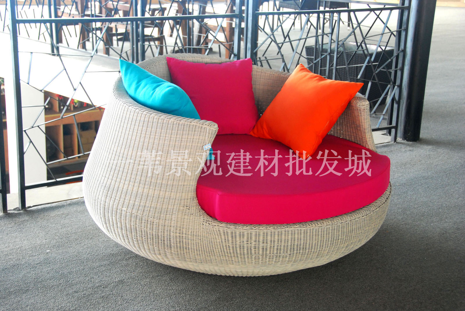 一苇景观建材批发城供应藤制品