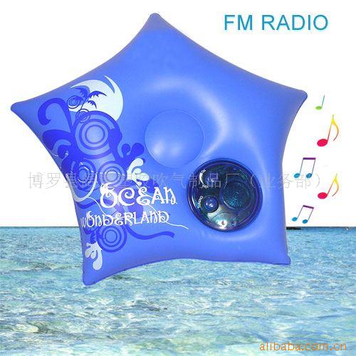 收音机枕头,航空枕,充气沙发,充气垫,海绵垫