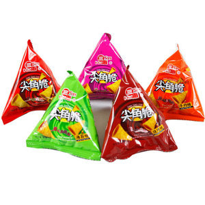 福建特产休闲零食三惠尖角脆多种口味一箱7斤