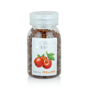 国产食品批发潮汕特产济公蜂蜜山楂60g*8瓶休闲食品特产批发